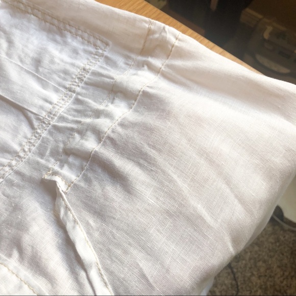 Linen Dress Free People Meet Me Halfway Linen Shirt Dress - Picture 16 of 16